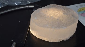 Ice core sample