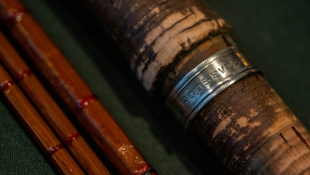 A photo of an old fly rod