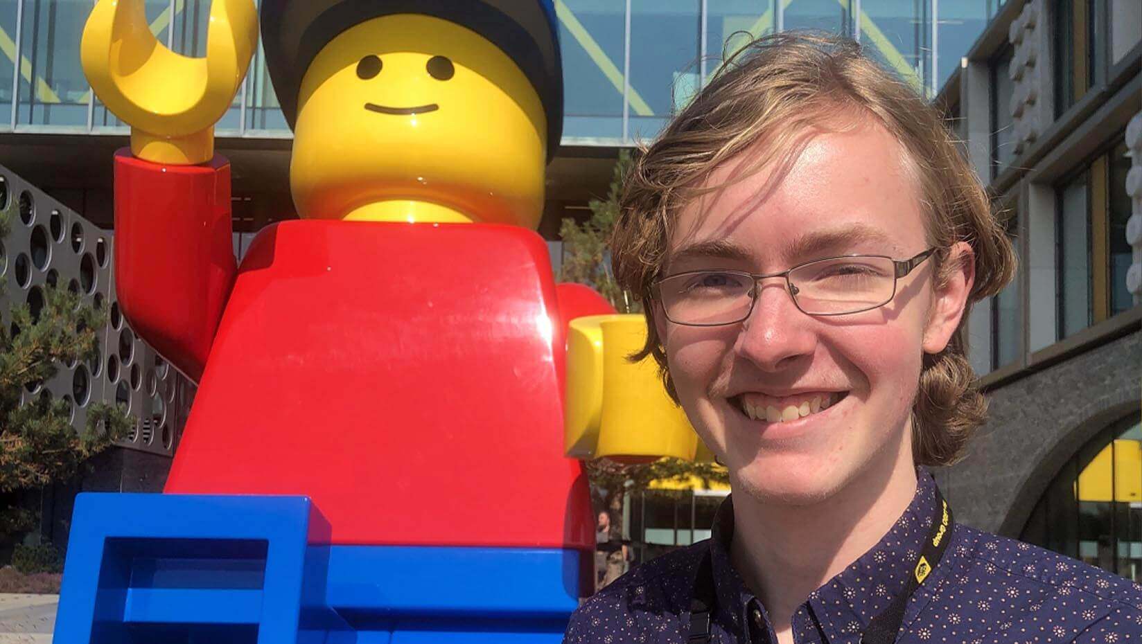featured image for Owen Libby: Longtime LEGO lover builds dream internship 