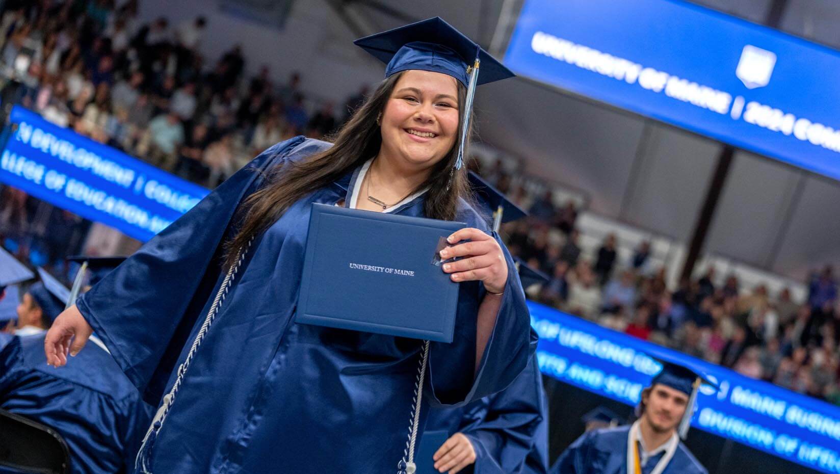 featured image for UMaine graduates celebrated during 2024 commencement ceremony