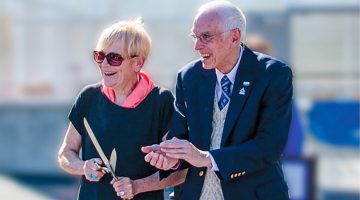 A photo of Linda and Donald Zillman