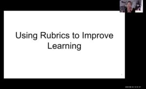 Rubrics Workshop Video
