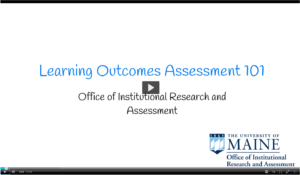 screenshot of assessment 101 video