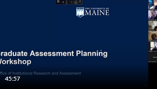 Graduate Assessment Planning