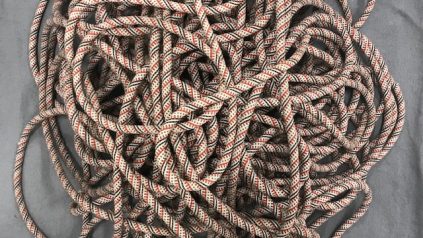 A pile of rope.