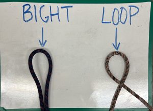 Image of bight and a loop
