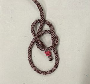 rope below words 'bowline'