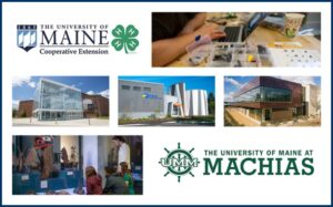 Photo collage of UMaine and University of Maine at Machias