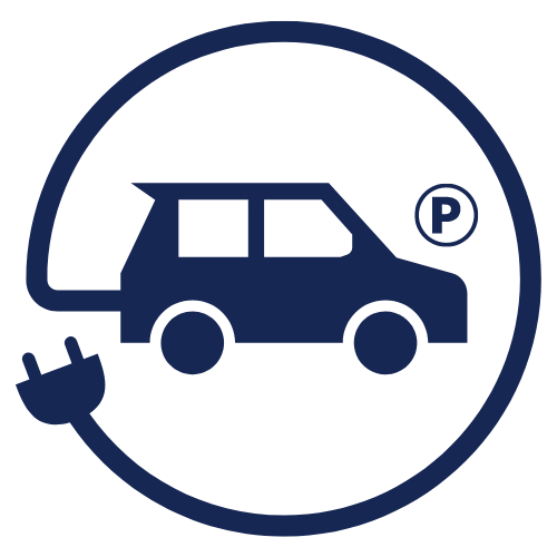 Public EV charging icon