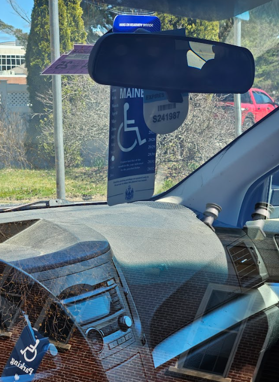 Accessible ADA parking pass