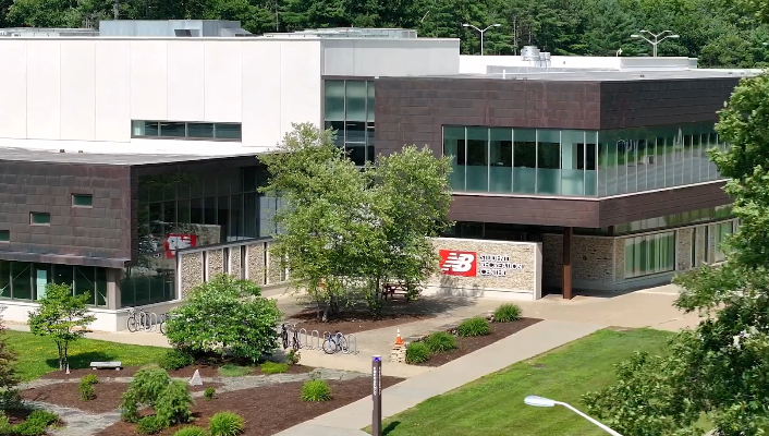 Aerial image of New Balance Student Recreation Center