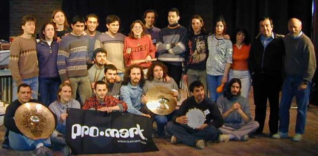 Photograph of group of students taking part in the seminar