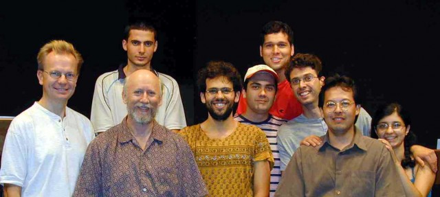 Photo of group of students and professors at the Brazil Day of Percussion