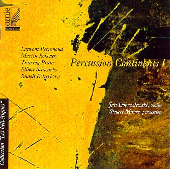 Cover of Percussion Continents I CD jewel case