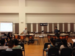 Master Class at the Yong Siew Toh Conservatory of Music in Singapore