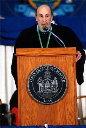 Douglas allen at the podium