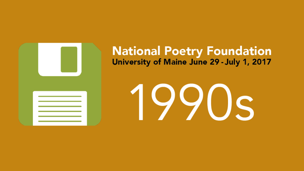 Web banner for the National Poetry Foundation's 2017 conference