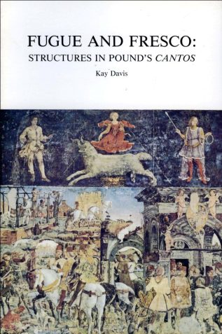 two thirds of the book cover are pieces of art from renaissance periods. The image on top is a woman dancing on top of a ram with two men at her side.