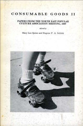 black and white cover image of the close up of a child's feet in roller-skates