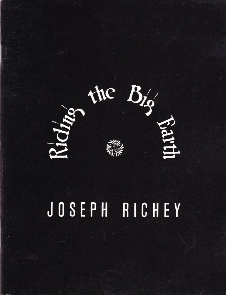 black cover with white title text, the title text is shaped like a half circle