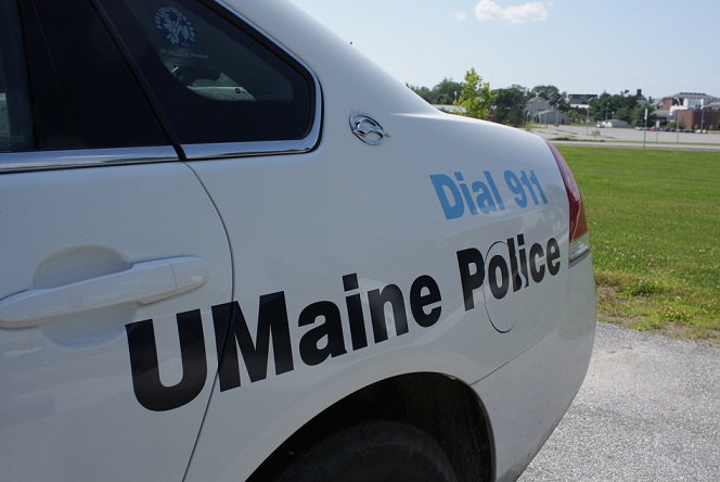 UMaine Police cruiser close-up