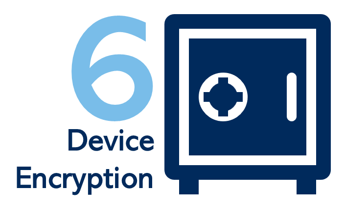 Device encryption icon
