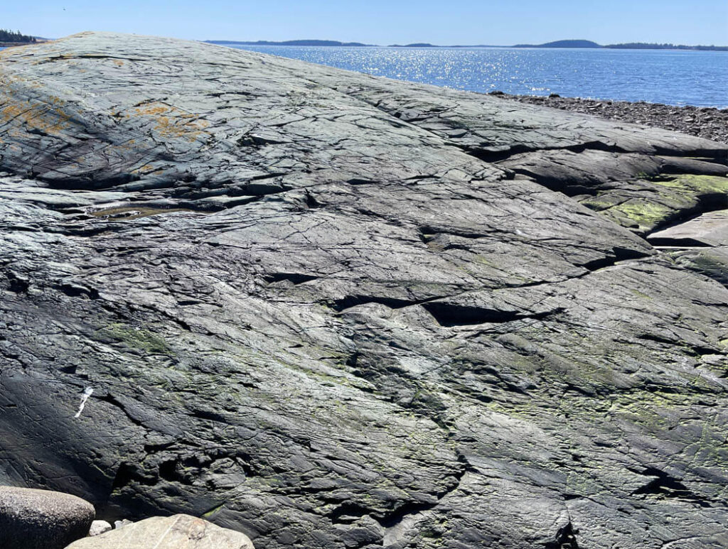 Rocks on Maine's coast