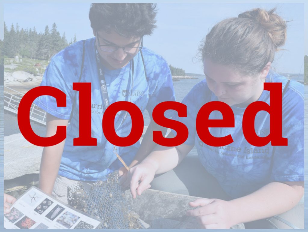 Closed RLE session (was a pair of students reviewing marine life)