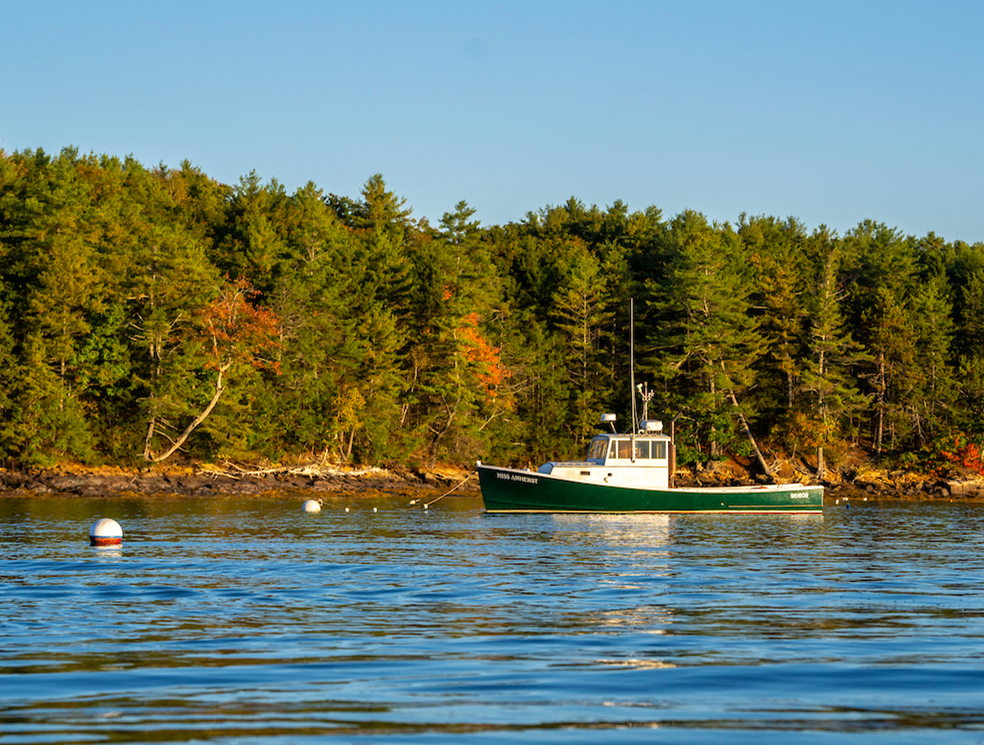 A photo of a boat in the water