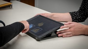 The NIH toolbox on a tablet
