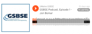 GSBSE podcast button Jon Bomar