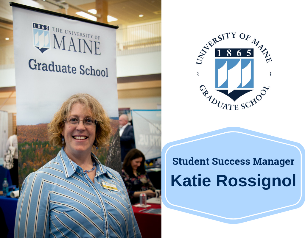 Katie Rossignol new Student Success Manager for UMaine Graduate School