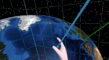 Image of virtual earth game