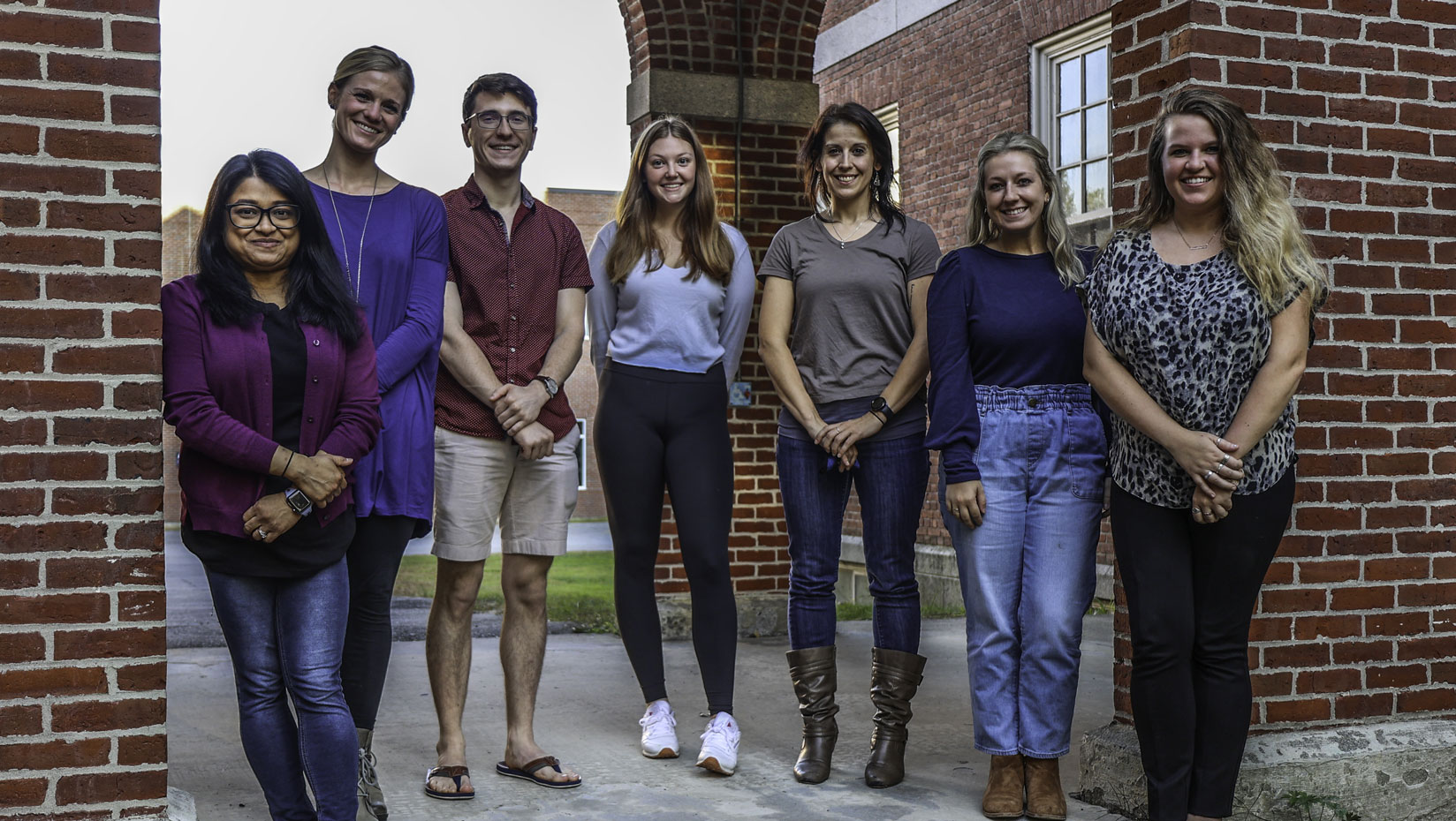 photo of HAL lab students with Ahmed