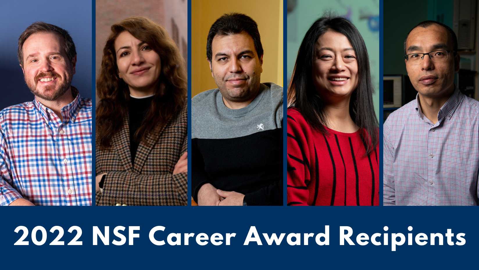featured image for Spotlight: UMaine’s 2022 NSF Career Award Recipients
