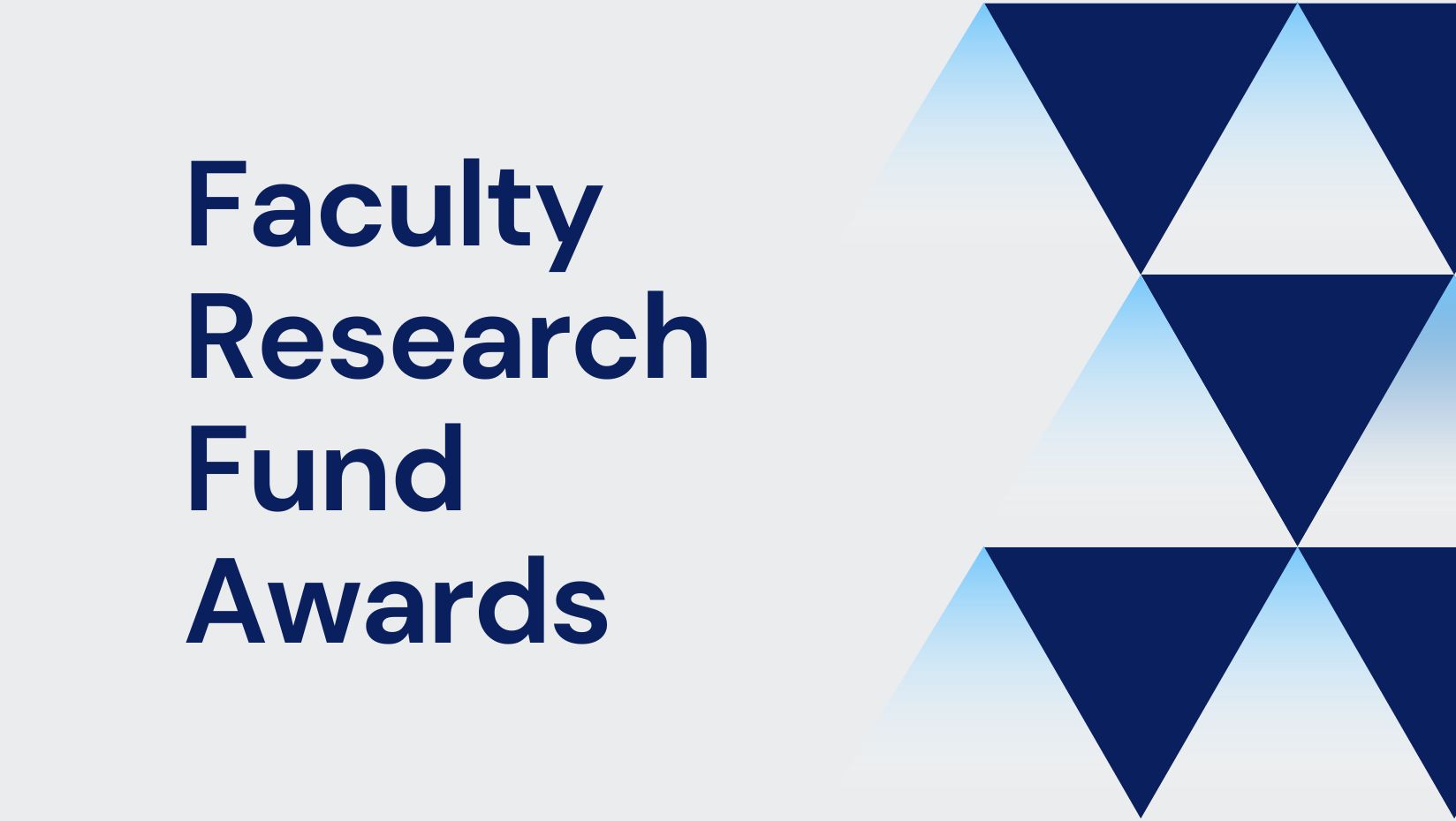 featured image for 2023 Faculty Research Funds Award recipients announced