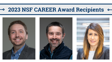 Portraits of NSF career award recipients