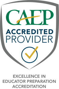 CAEP Accredited Provider badge