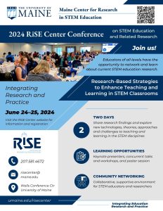 RiSE Center Conference 2024 Flyer