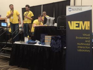 VEMI volunteers at the Maine Science Festival