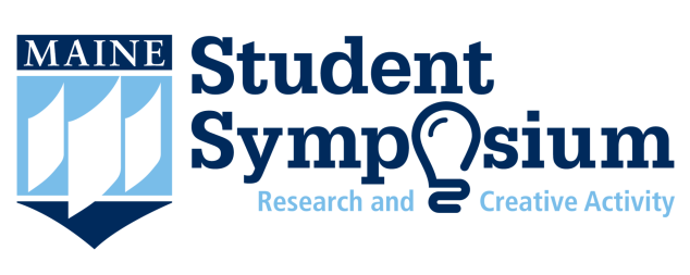 UMaine Student Symposium logo.
