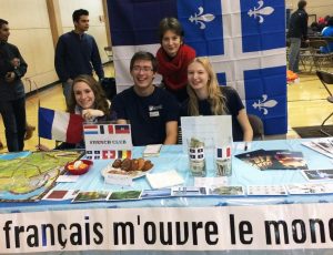 French Club Tabling at Culture Fest