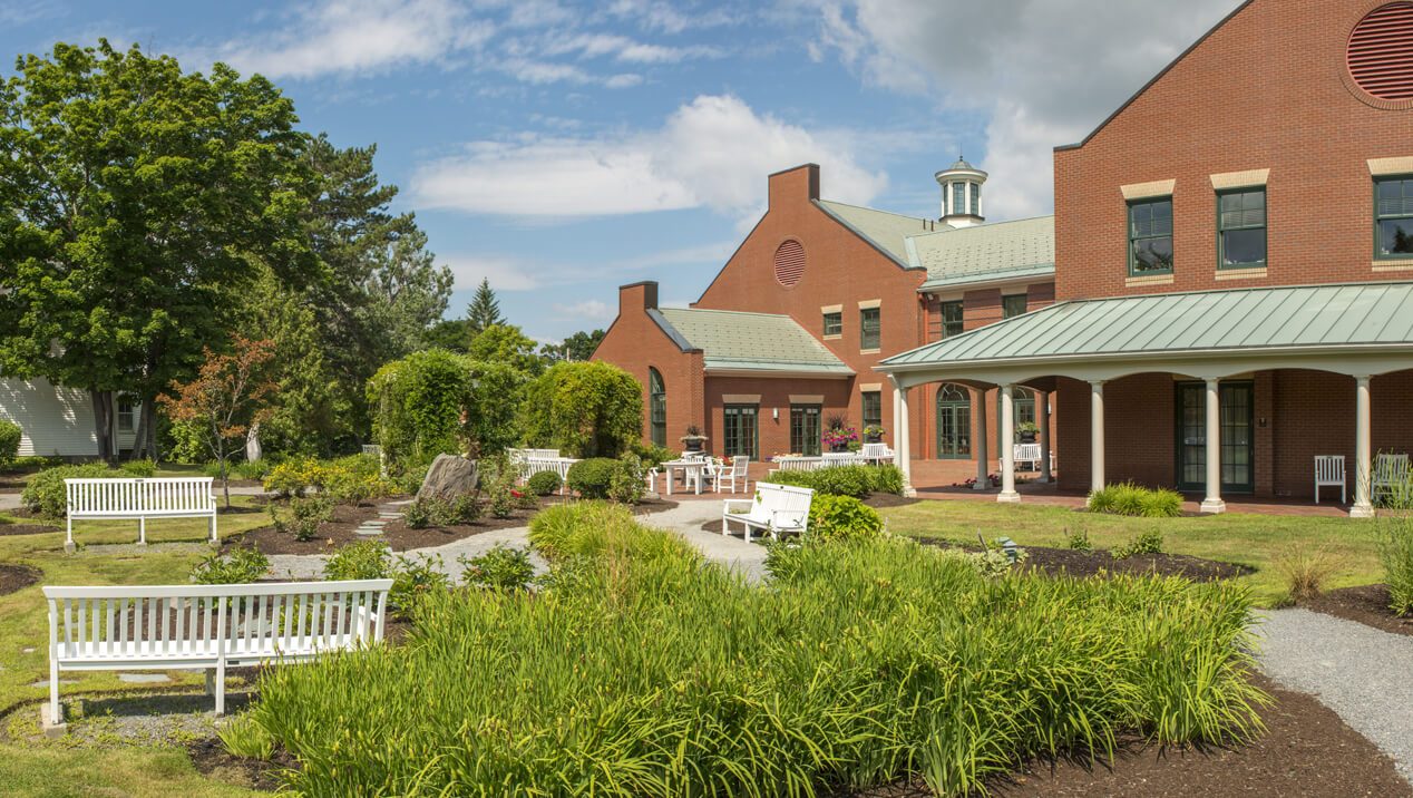 Buchanan Alumni House Courtyard and South Garden