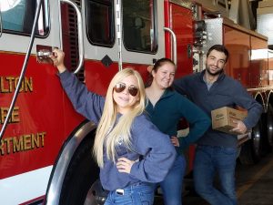BSW Students work with the Houlton Fire Department