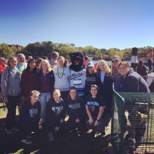 Student Social Work Organization members at the Out of Darkness Walk 2017