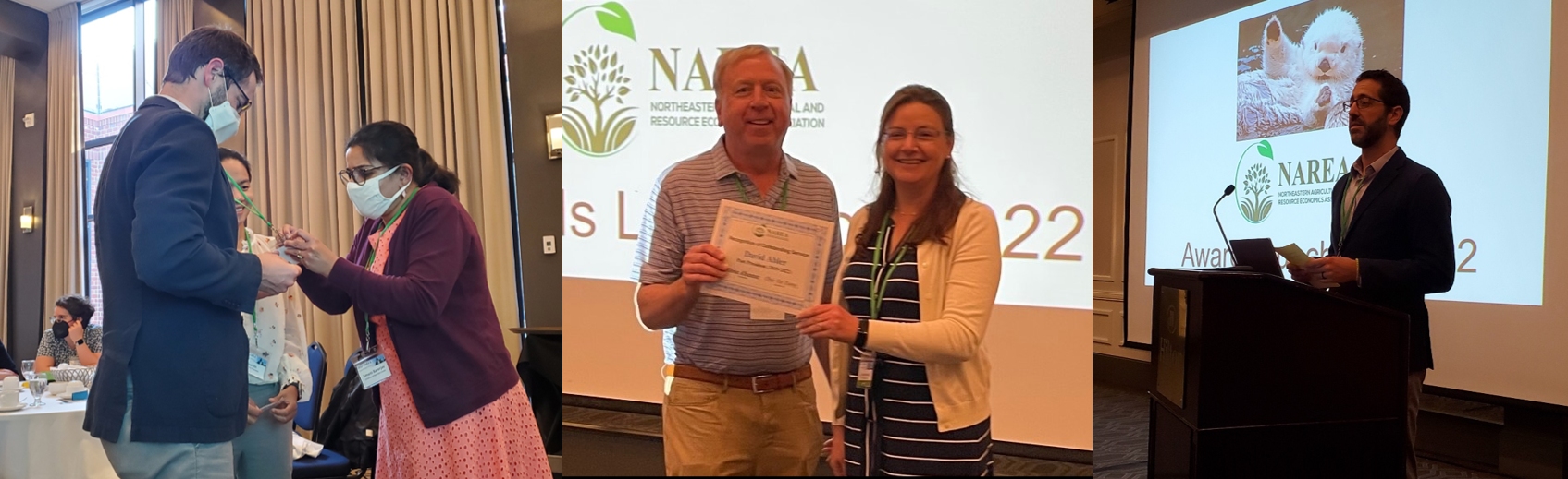 Drs. Noblet and Malacarne at NAREA 2022