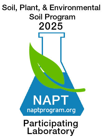 Soil, Plant & Environment Soil Program 2025 Participating Laboratory logo