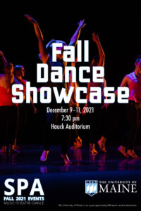 Fall Dance Showcase poster