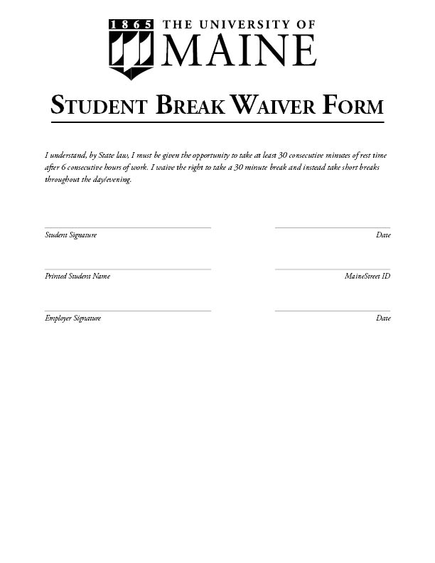 break-waiver-sample-student-employment-university-of-maine