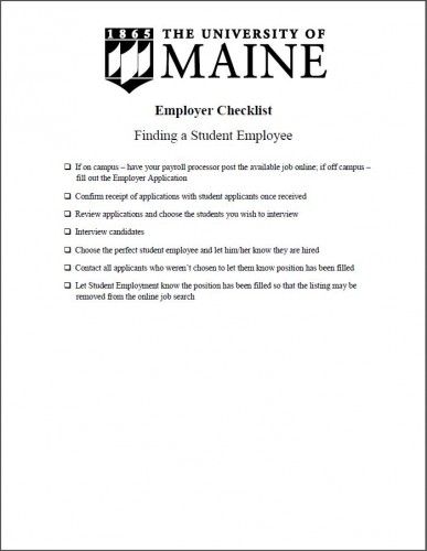 finding student employees 14